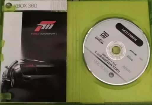 Forza Motorsport 3 manual and disc 1