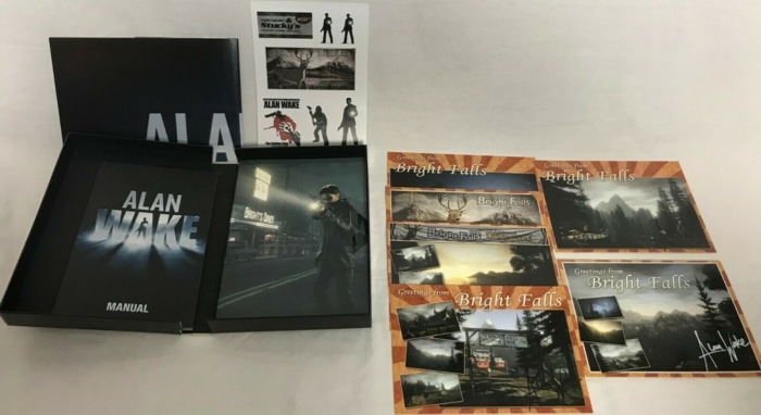Manual inside box and extra contents