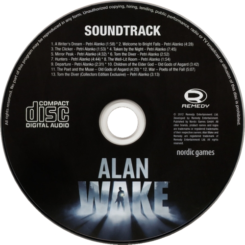 Soundtrack disc