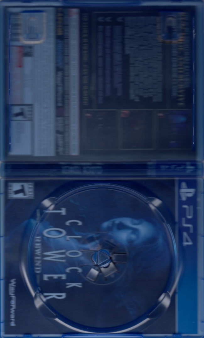 Reverse of cover inside case