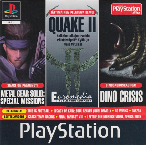 Front of insert Front of insert