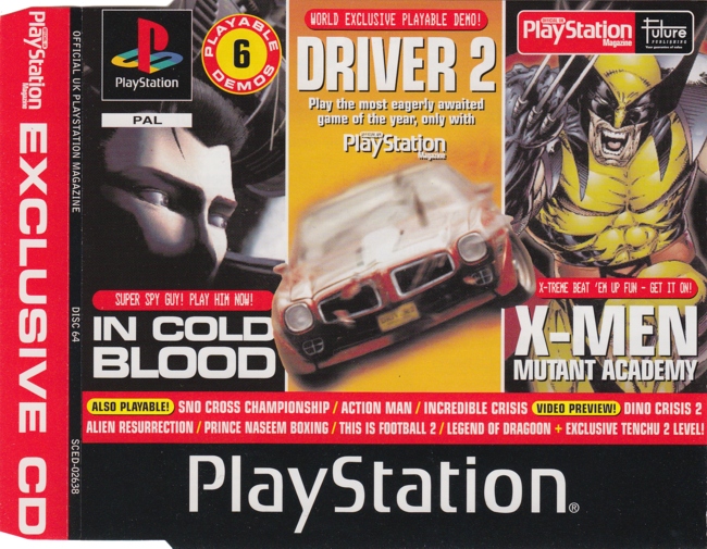 Front of insert Front of insert