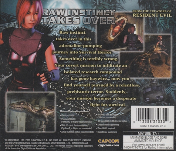Back of case Back of case
