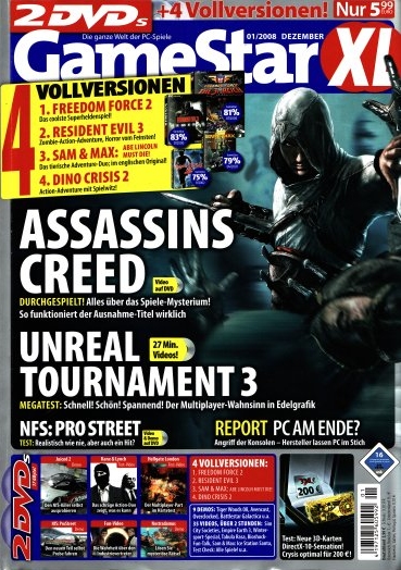 GameStar XL magazine cover GameStar XL magazine cover