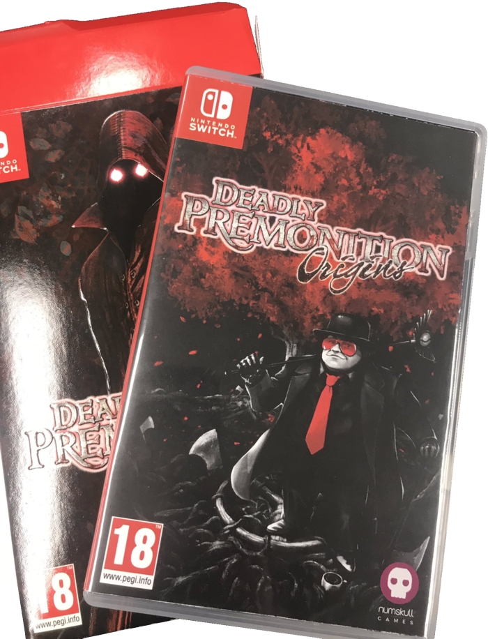 Front of outer box and game case