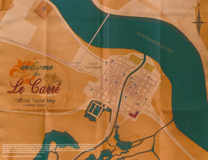 Reverse of cover inlay