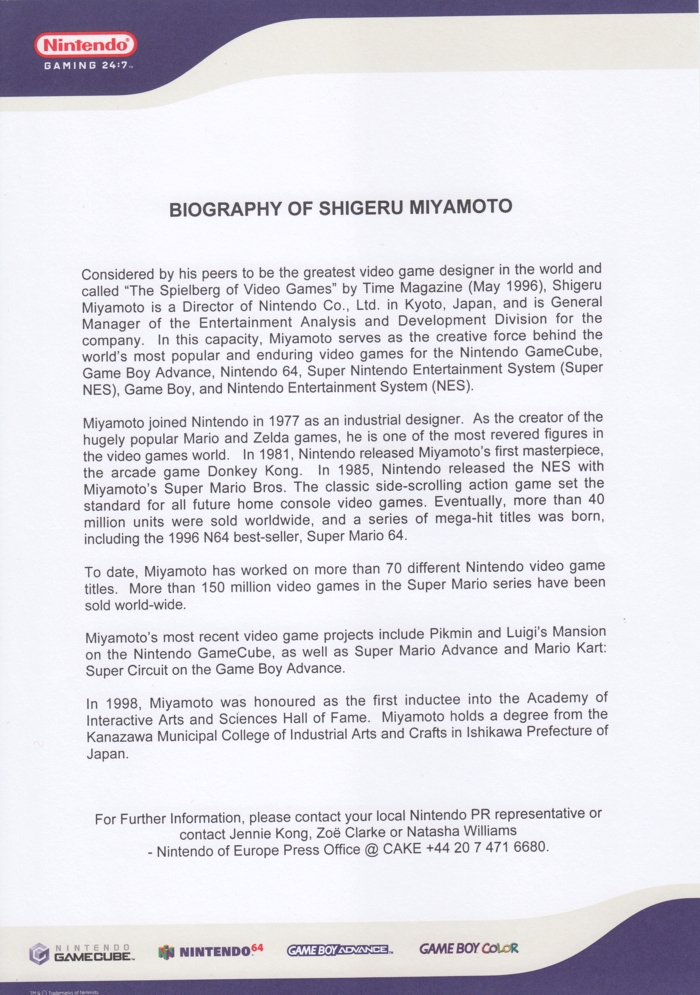 Gaming 24:7 press release 2 Gaming 24:7 press release 2