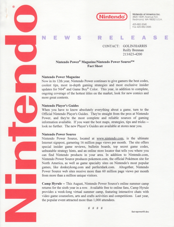 Corporate press release 4