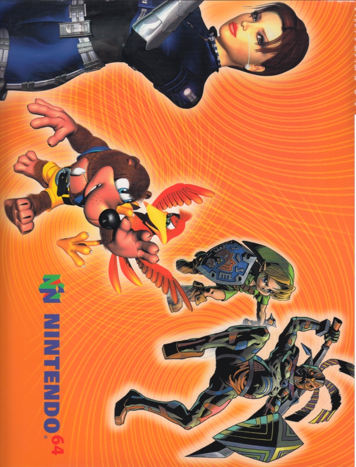 Front of Nintendo 64 folder