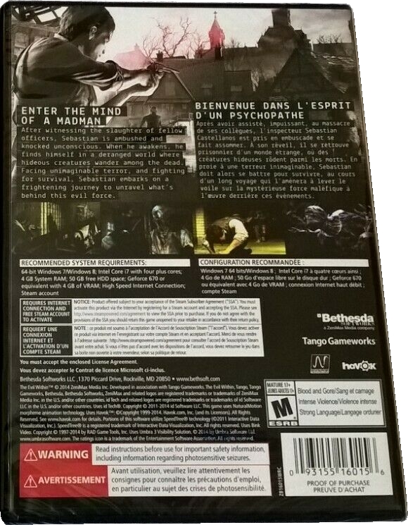 Back of case