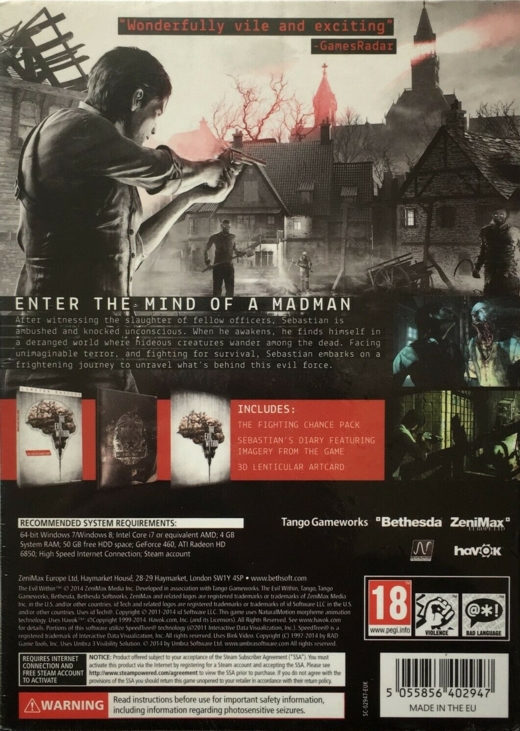 Back of box
