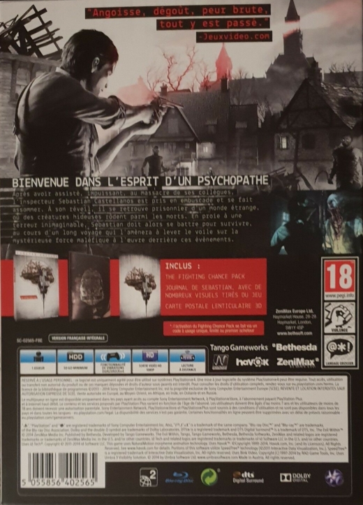 Back of box