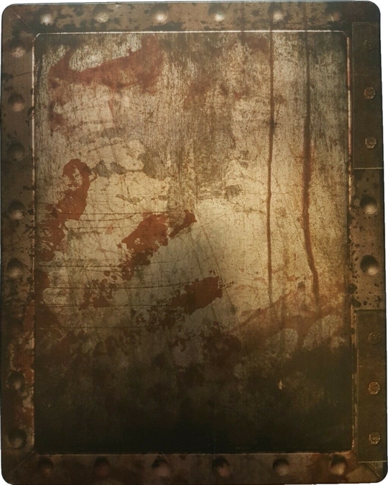 Back of steel case