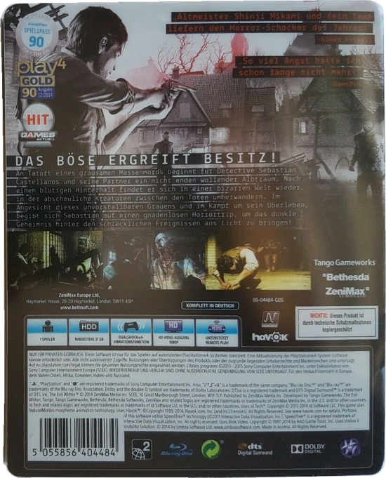 Back inside slipcover