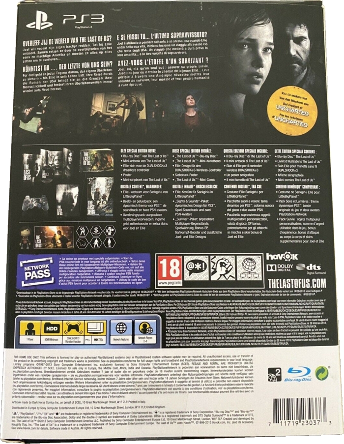 Back of box Back of box