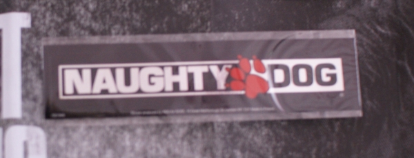 Naughty Dog sticker
