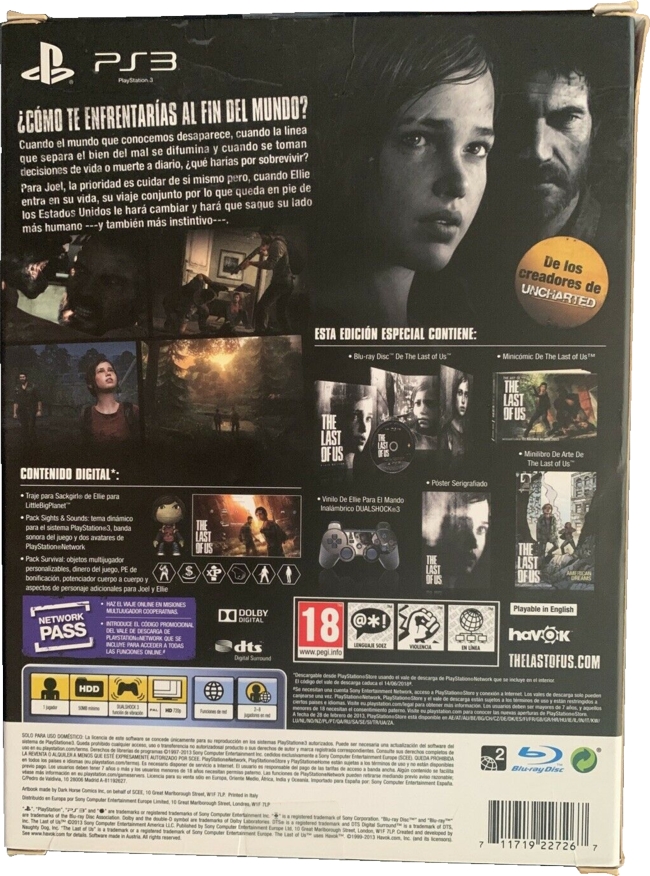 Back of box Back of box