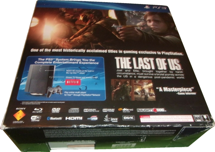 Back of outer box Back of outer box