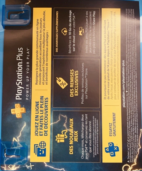 Back of manual