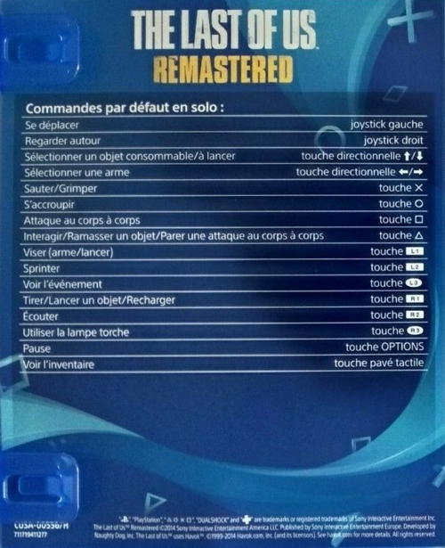 Front of manual