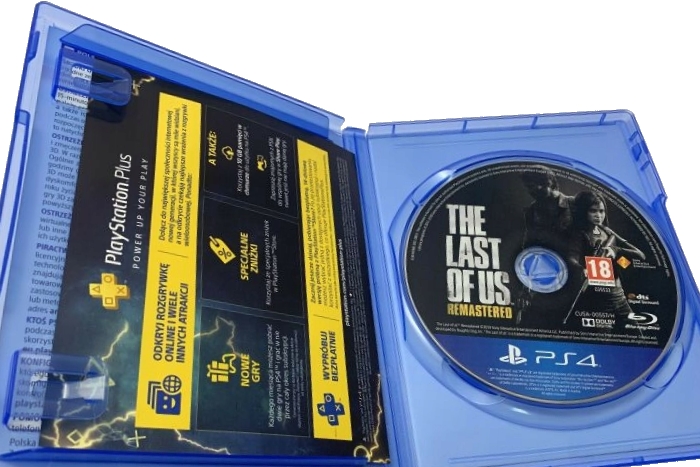 Back of manual and disc