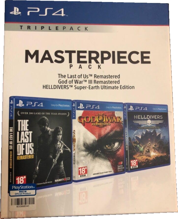 Front of box with sticker