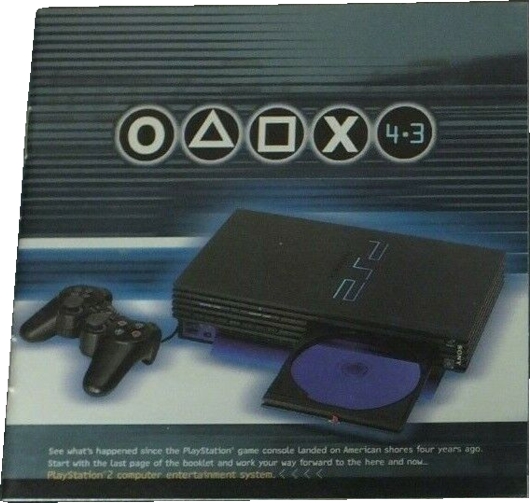 Front of booklet Front of booklet