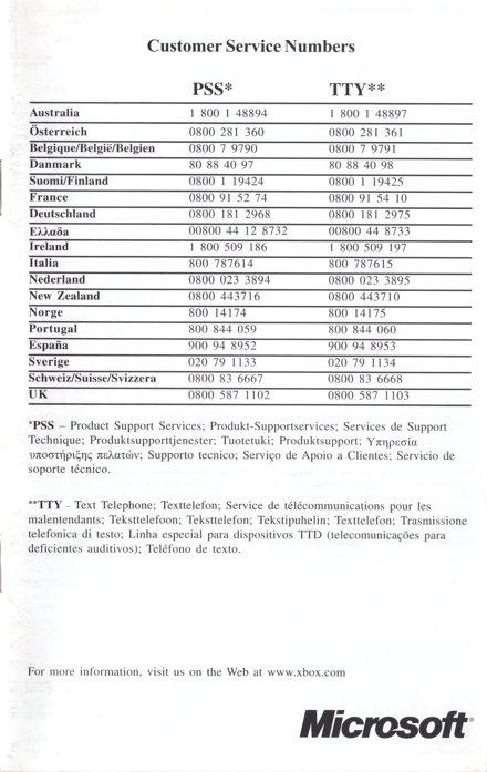 Support booklet front