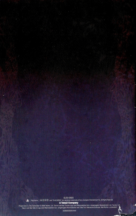Back of manual