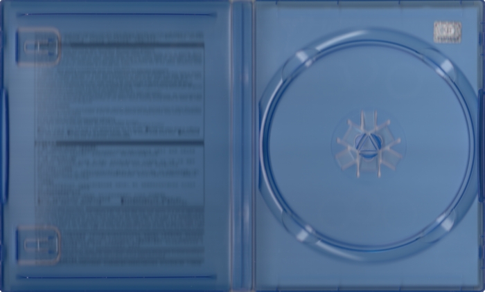 Inside case with holographic sticker Inside case with holographic sticker