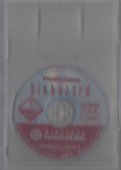 Disc inside sample case