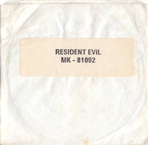 Sleeve with sticker