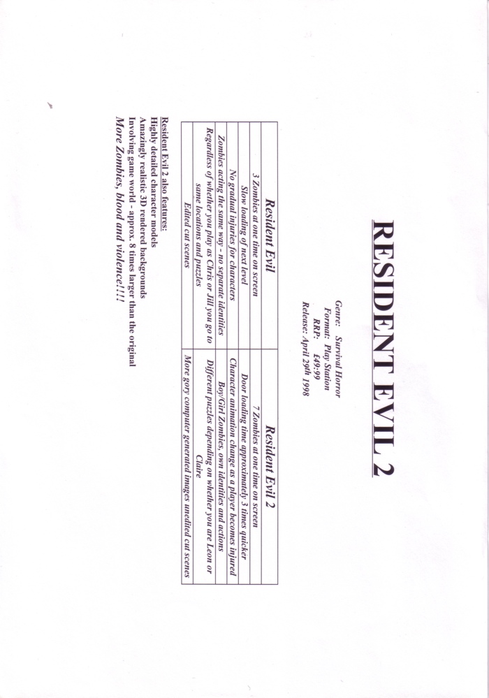 Sales information 4