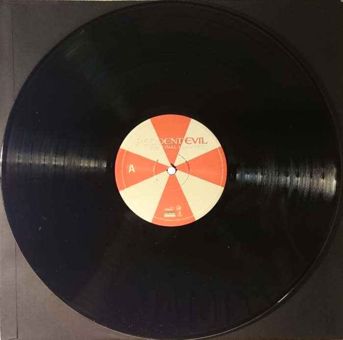 Vinyl on top of inner sleeve