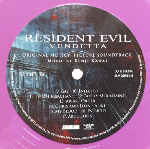 Side B label