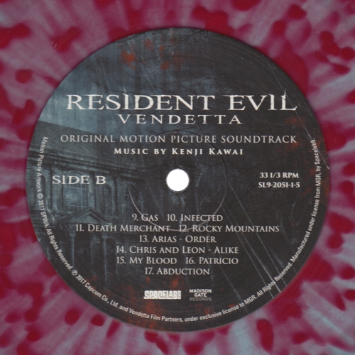 Side B label