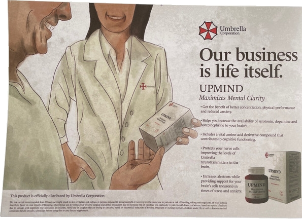 Umbrella Corporation insert