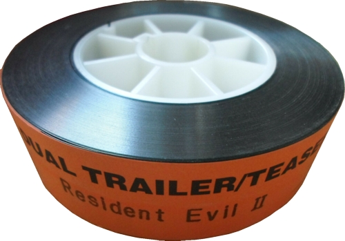 Reel inside orange band