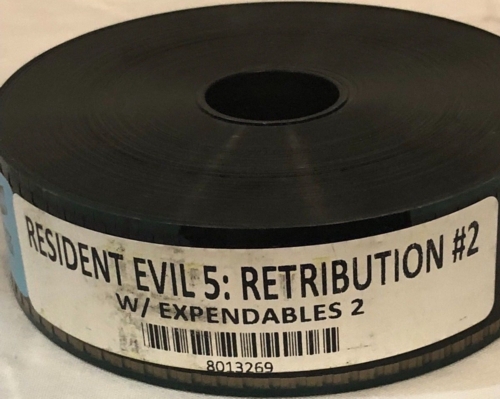 Reel with the second label