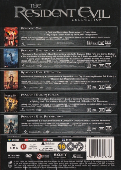 Back of slipcover