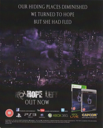Resident Evil 6 advertisement
