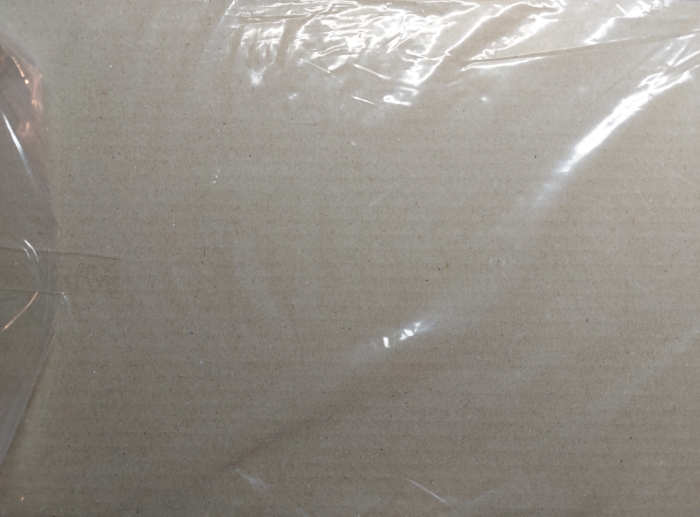 Back of loosely sealed package