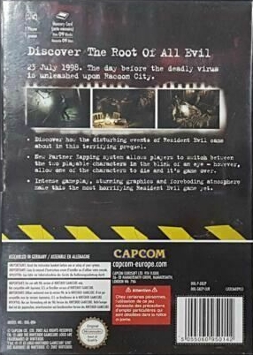 Back with barcode sticker removed Back with barcode sticker removed