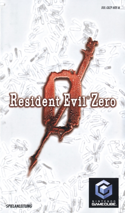 Front of manual Front of manual