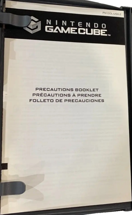 Front of precautions booklet Front of precautions booklet