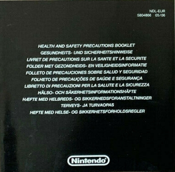 Precautions booklet Precautions booklet