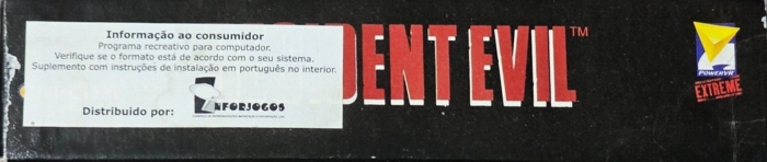 Top of box with sticker