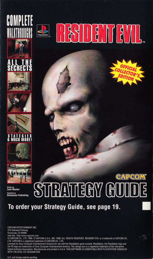 Back of manual