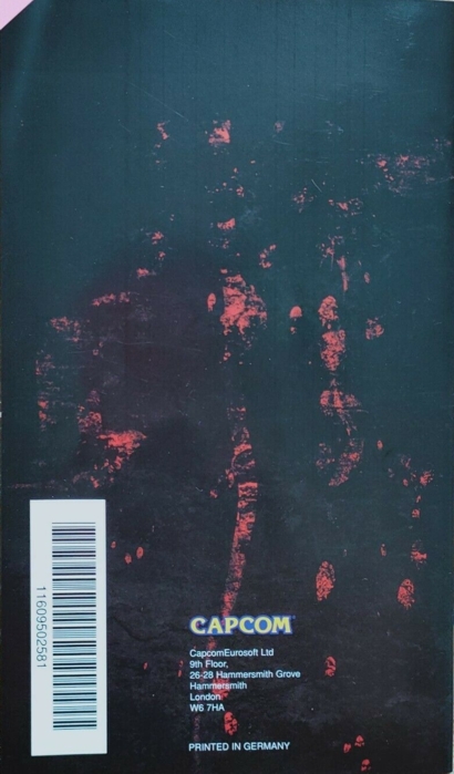 Back of manual Back of manual