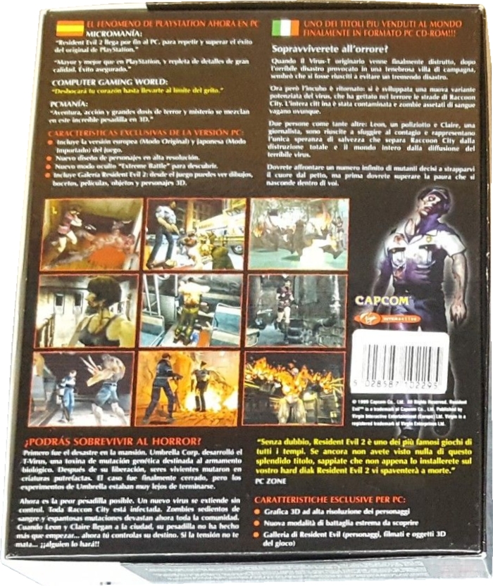 Back of box Back of box
